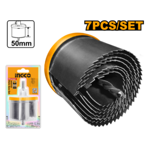 Set Sierra Copa Madera 7Pcs Ingco