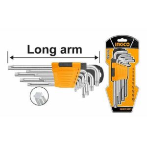Set Llave Torxs 9 Pcs Ingco