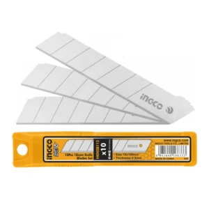 Cuchillas Exacto Paqx10Pcs 18X100Mm Ingco
