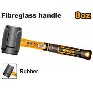 Mazo De Caucho 8Oz/220Gr M/Fibra Vidrio Ingco