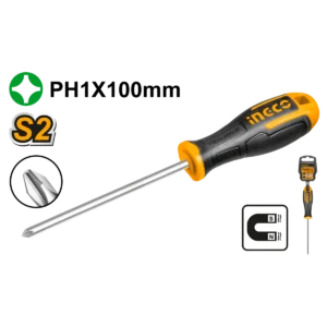 Destonillador Estria Phillips 5X100 Ingco