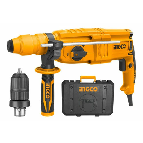 Rotomartillo 110/120V 800W 1100Rpm Con Mandril Ingco