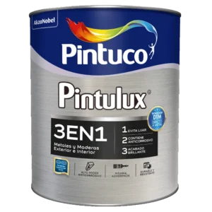 Esmalte Pintulux 3 En 1 Blanco Brillante Galon (Pintuco)