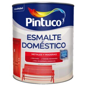 Esmalte Domestico Blanco Mate 1/4 (Pintuco)