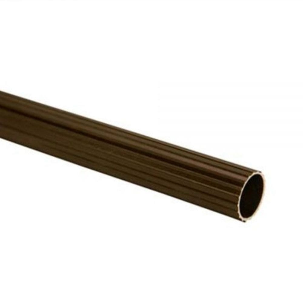 Tubo Cortinero Cafe 1/2"